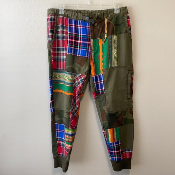 Polo Ralph Lauren Other - Polo Ralph Lauren Country Patchwork Jogger Pants